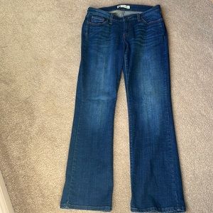 Levi 529 curvy boot cut jeans